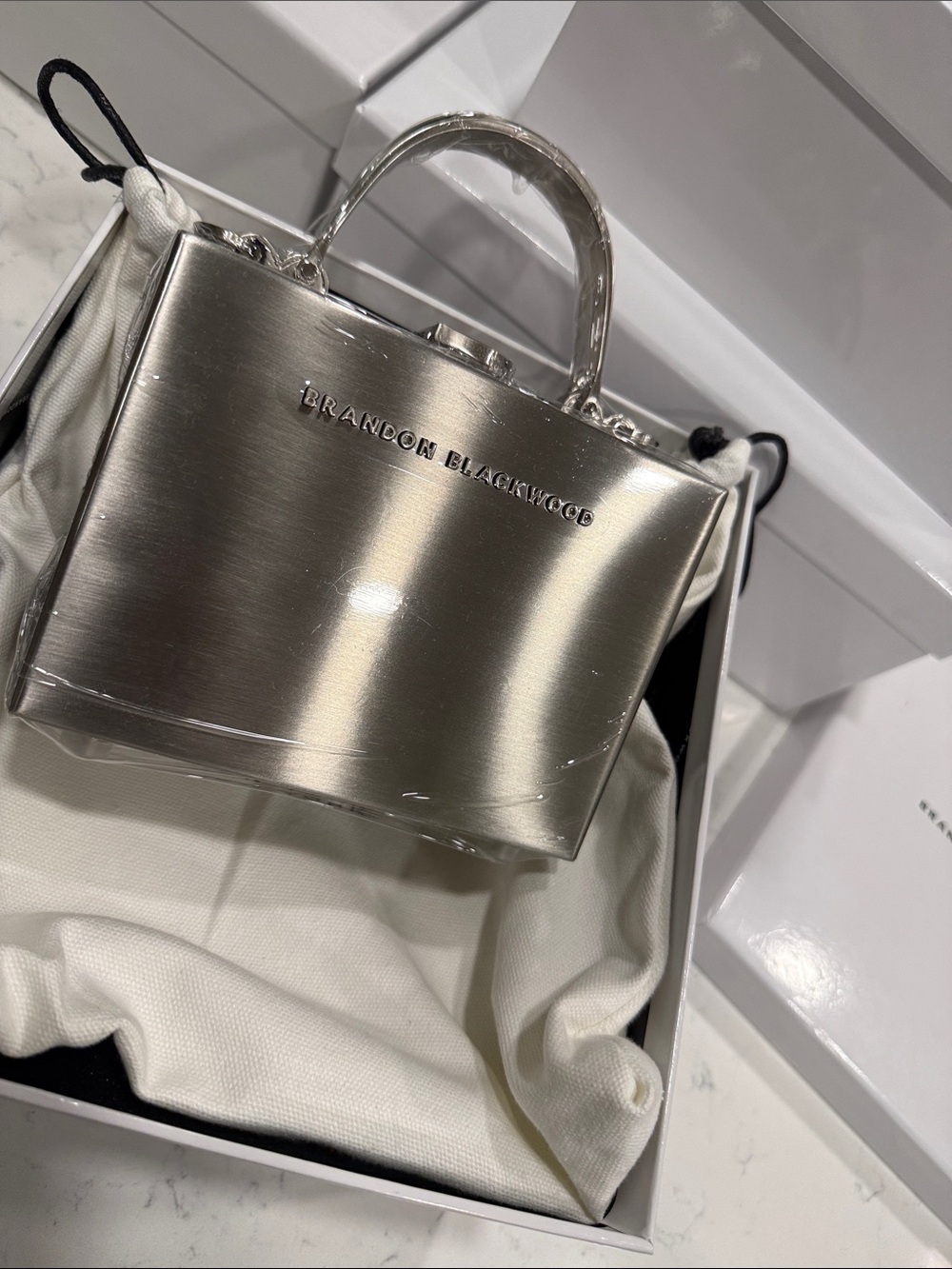 Brandon Blackwood Metal Mini Bag